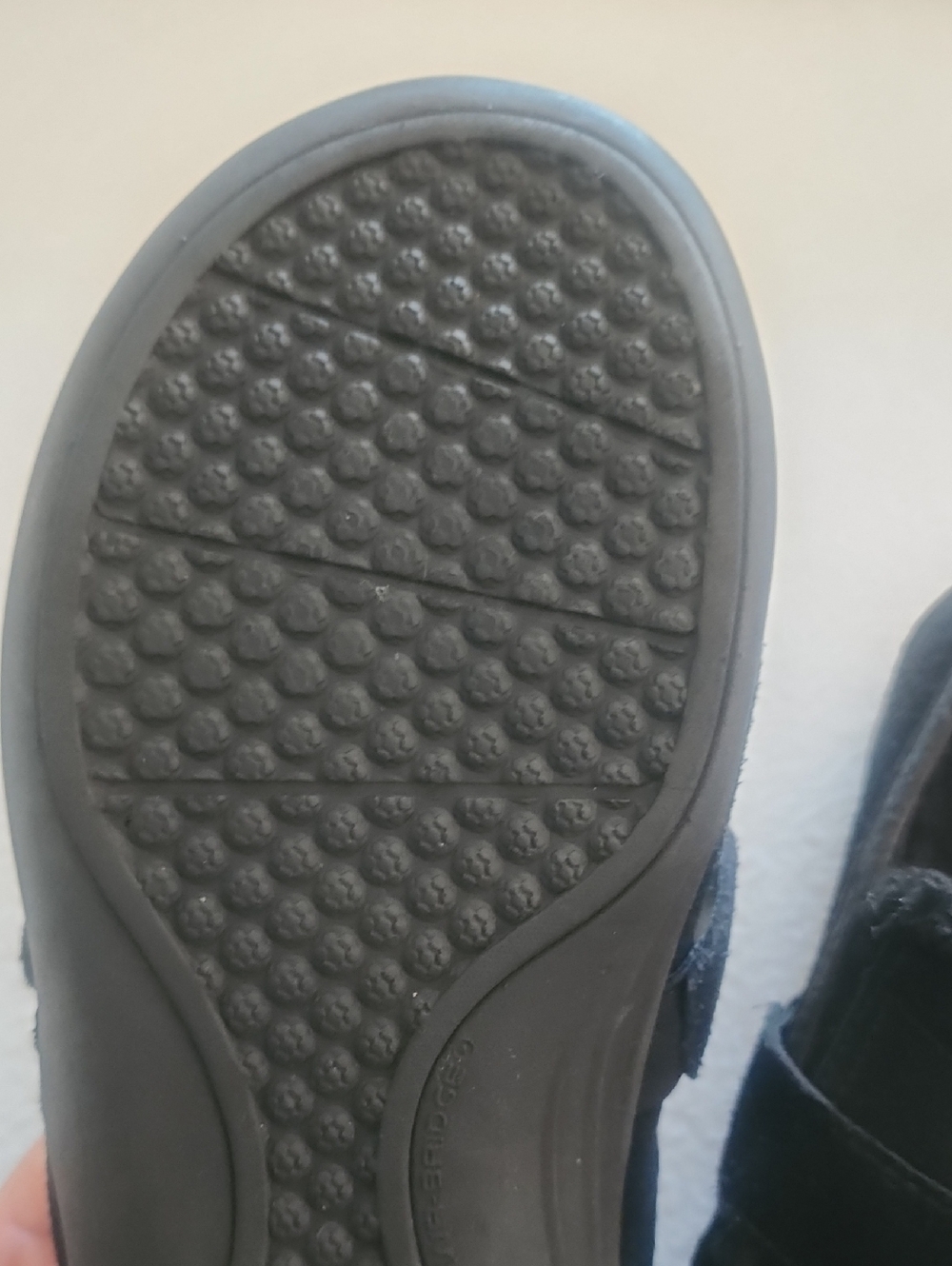 New Condition REVITALIGN Black Moccasin Slip-On with Hook-and-Loop Strap - Picture 5 of 8